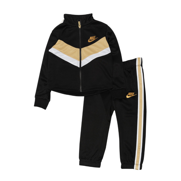 Black and hotsell gold nike set